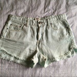 Free People Denim Shorts